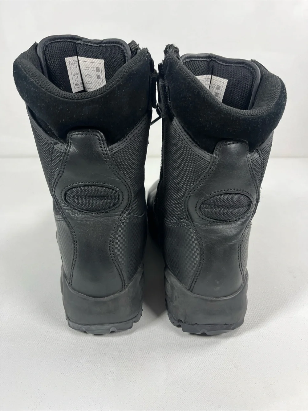 5.11 Tactical Mens ATAC 8” Side Zip Boots Black Combat Lace Up Men’s 11